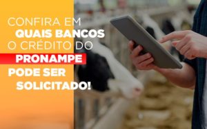 Confira Em Quais Bancos O Credito Pronampe Ja Pode Ser Solicitado Contabilidade Em Brasília - Contabilidade em Brasília