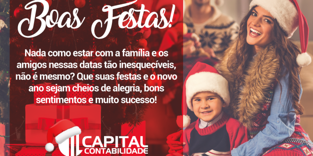 Boas Festas Capital Contabilidade Em Brasília - Contabilidade em Brasília
