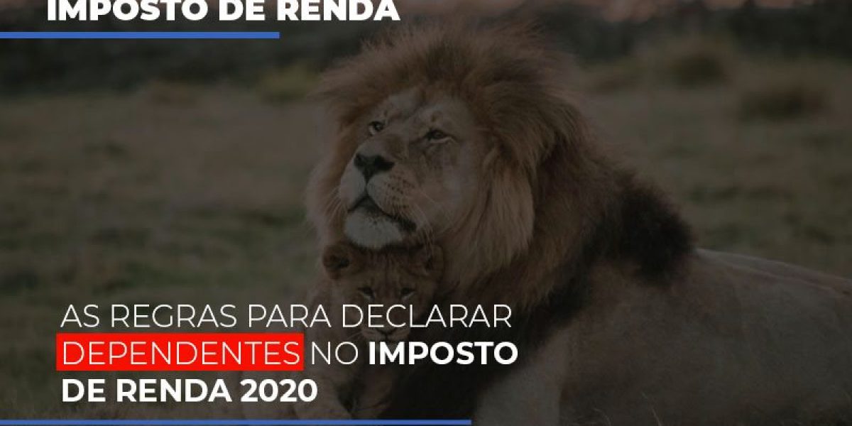 As Regras Para Declarar Dependentes No Imposto De Renda 2020 Contabilidade Em Brasília - Contabilidade em Brasília