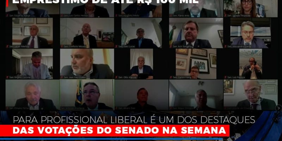 Emprestimo De Ate R 100 Mil Para Profissional Liberal E Um Dos Destaques Das Votacoes Do Senado Na Semana Fonte Agencia Senado Contabilidade Em Brasília - Contabilidade em Brasília