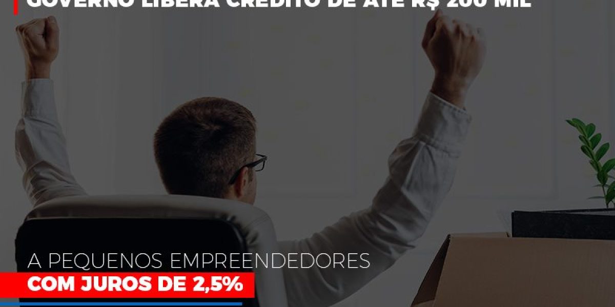 Governo Libera Credito De Ate 200 Mil A Pequenos Empreendedores Com Juros Contabilidade Em Brasília - Contabilidade em Brasília